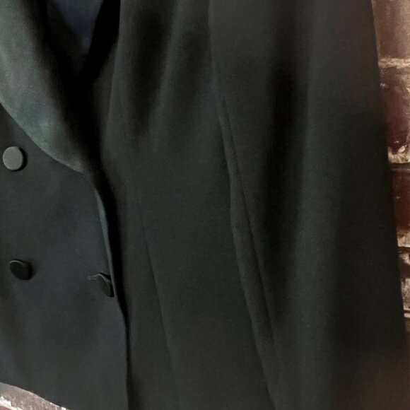 Vintage Alfred Sung Collection Black Double Breasted Blazer - Made in Canada - S - Picture 6 of 9